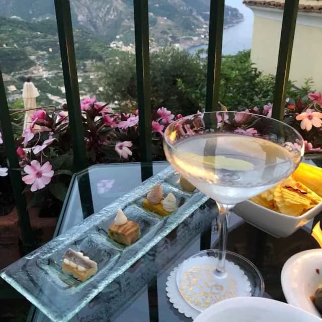 Restaurant Palazzo Avino by the sea